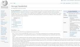 
							         Occupy Vanderbilt - Wikipedia								  
							    