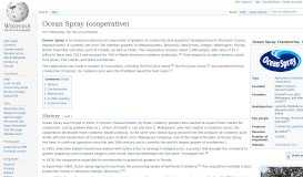 
							         Ocean Spray (cooperative) - Wikipedia								  
							    