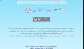 
							         | Ocean State Pediatrics								  
							    