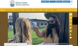 
							         Ocean View School District / Homepage								  
							    
