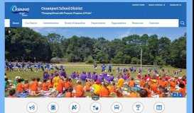 
							         Oceanport School District / Homepage								  
							    
