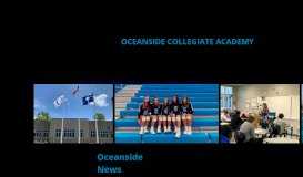 
							         Oceanside Collegiate Academy | Mount Pleasant | Public Charter School								  
							    
