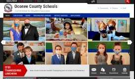 
							         Oconee County Schools / Homepage								  
							    