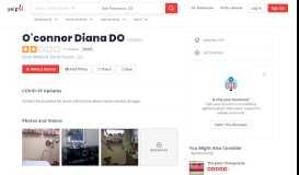 
							         O'connor Diana DO - Sports Medicine - 9809 S Pennsylvania Ave ...								  
							    