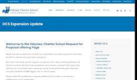 
							         OCS Expansion Update - Odyssey Charter School								  
							    