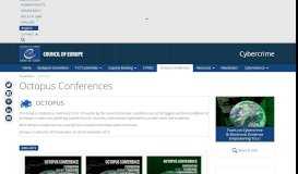 
							         Octopus Conferences - Council of Europe								  
							    