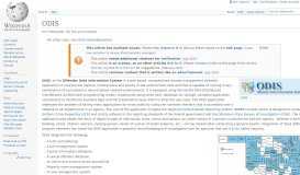 
							         ODIS - Wikipedia								  
							    