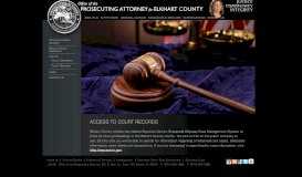 
							         Odyssey Courts | Elkhart County Prosecutors Office								  
							    