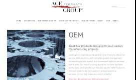 
							         OEM — Ace Products Group								  
							    