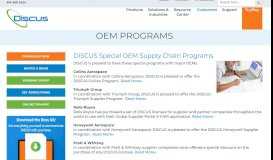 
							         OEM Programs for Quality Management Tools | DISCUS Software								  
							    
