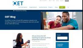 
							         OET Blog | OET - Occupational English Test								  
							    