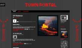 
							         Of Violence | Town Portal								  
							    