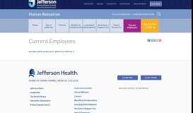 
							         Off Campus Access - Human Resources - Thomas Jefferson University								  
							    