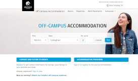
							         Off Campus Accommodation								  
							    