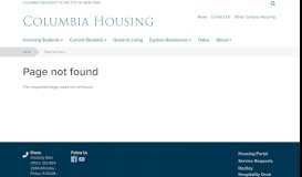 
							         Off-Campus Accommodations - Columbia Housing - Columbia University								  
							    