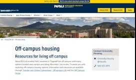 
							         Off-Campus Housing | Housing & Residence Life								  
							    
