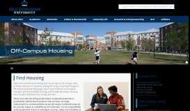 
							         Off-Campus Housing - Old Dominion University								  
							    