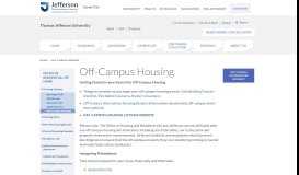 
							         Off-Campus Housing - Philadelphia University + Thomas Jefferson ...								  
							    