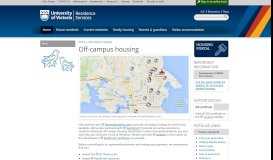 
							         Off-campus housing - University of Victoria								  
							    
