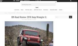 
							         Off-Road Review: 2018 Jeep Wrangler JL – Expedition Portal								  
							    
