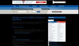 
							         Off-site access to MUHC Libraries e-resources | McGill ...								  
							    