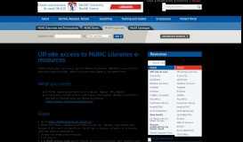 
							         Off-site access to MUHC Libraries e-resources | McGill University ...								  
							    