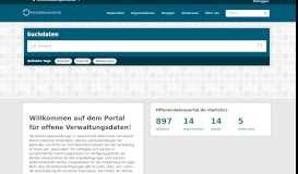 
							         Offenesdatenportal.de: Willkommen								  
							    