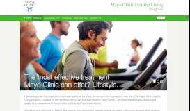 
							         Offerings - Mayo Clinic Healthy Living Program								  
							    