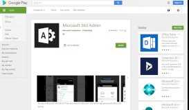
							         Office 365 Admin - Apps on Google Play								  
							    