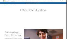 
							         Office 365 Education - Microsoft Office								  
							    