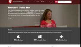 
							         Office 365 - IU UITS - Indiana University								  
							    