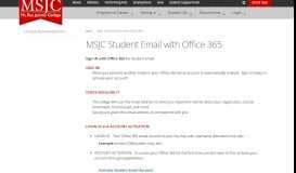 
							         Office 365 - MSJC								  
							    