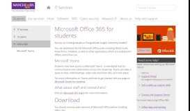 
							         Office 365 (The University of Manchester) - IT Services								  
							    