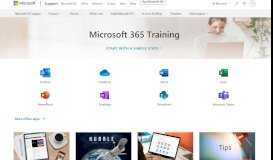 
							         Office 365 Training Center - Microsoft Office Support								  
							    