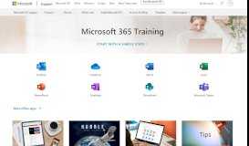 
							         Office 365 Training Center - Office Support - Microsoft Office Support								  
							    