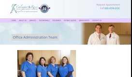 
							         Office Administration Team | Calcagno & Rossi Vein Treatment Center								  
							    