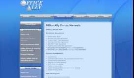 
							         Office Ally™ - Forms and Manuals								  
							    