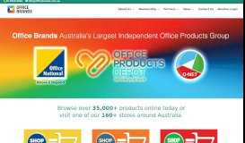 
							         Office Brands | Australia's largest independent office products reseller ...								  
							    