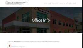 
							         Office Info - Woodward and Associates - Harrisburg, PA								  
							    