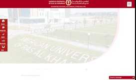 
							         Office of Academic Support Services - American University of Ras Al ...								  
							    