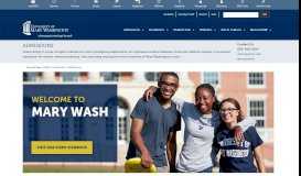 
							         Office of Admissions - Admissions - University of Mary Washington								  
							    