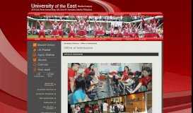 
							         Office of Admissions - University of the East								  
							    