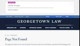 
							         Office of Career Strategy | Georgetown Law								  
							    