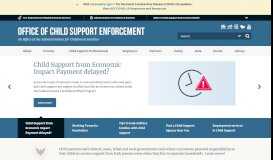 
							         Office of Child Support Enforcement (OCSE) | Office of Child Support ...								  
							    