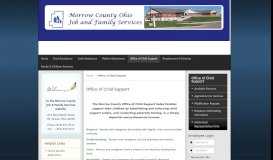 
							         Office of Child Support - Morrow County JFS								  
							    