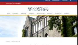 
							         Office of Financial Aid | Dominican University								  
							    