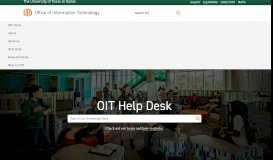 
							         Office of Information Technology | Atlas Self-Service Portal - UT Dallas								  
							    