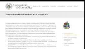 
							         Office of Intellectual Property – Universidad de Puerto Rico - UPR								  
							    
