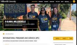 
							         Office of International Programs and Services (IPS) | Millersville ...								  
							    