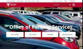 
							         Office of Parking Services | Ball State University								  
							    